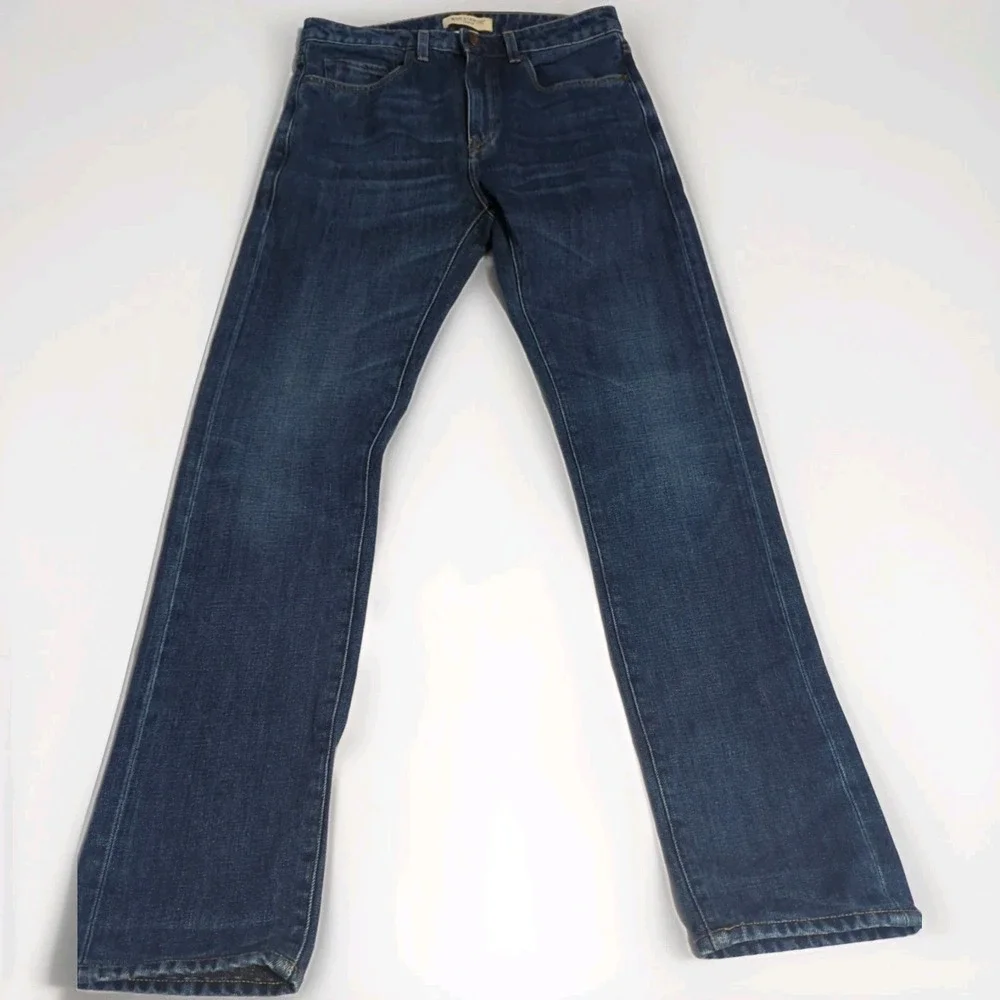 Levi's Made & Crafted Tack Slim Selvedge Jeans 31x34 Nova Blue Italy LMC Premium
